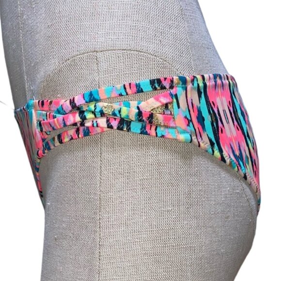 Shade and Shore Swimwear S Bottom Women Southwest Design Pattern - Picture 4 of 5